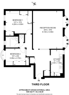 Floorplan area for info only, not for £/sq. ft valuation