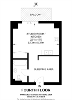 Floorplan area for info only, not for £/sq. ft valuation
