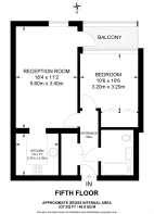 Floorplan area for info only, not for £/sq. ft valuation