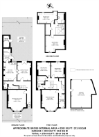 Floorplan area for info only, not for £/sq. ft valuation