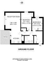 Floorplan area for info only, not for £/sq. ft valuation