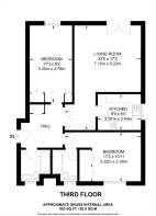 Floorplan area for info only, not for £/sq. ft valuation