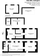 Colquite Cottage - Floor plan
