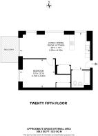 Floorplan area for info only, not for £/sq. ft valuation