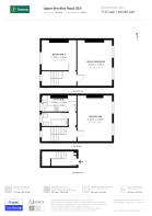 Floorplan area for info only, not for £/sq. ft valuation