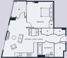 Plot floorplan