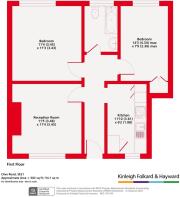 Floorplan- 582 sq ft
