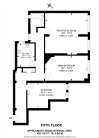 Floorplan area for info only, not for £/sq. ft valuation