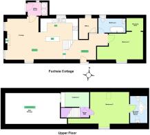 Fuchsia Cottage, Glen Rosa, Brodick - 2D