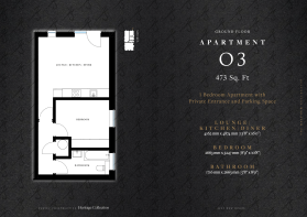 1 Bedroom Example