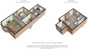 TopFloorFlat49EgremontRoadExmouthEX81SA 3D