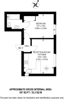 Floorplan area for info only, not for £/sq. ft valuation
