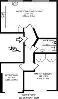 Floorplan area for info only, not for £/sq. ft valuation