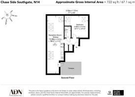 Flat 6, 272 Chase Side Southgate N14 4PR-Floor Pla