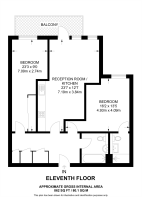 Floorplan area for info only, not for £/sq. ft valuation