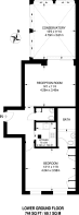 Floorplan area for info only, not for £/sq. ft valuation