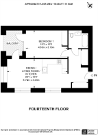 Floorplan area for info only, not for £/sq. ft valuation