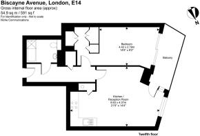 Floorplan 1 Bed