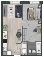 Apartment Type 1 ...