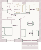1BED