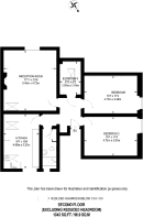 Floorplan area for info only, not for £/sq. ft valuation