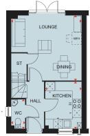 Ashdown gf plan DWH Pentref Llewelyn