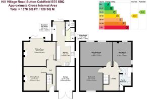 Floor plan and EPC 25 Hill Village Rd Sutton Coldf