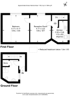 Floorplan area for info only, not for £/sq. ft valuation
