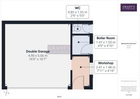 Double Garage & External Rooms