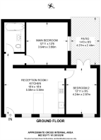 Floorplan area for info only, not for £/sq. ft valuation