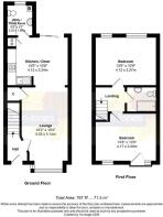 Floorplan - 1, The Old Dairy Farm, Church Street,