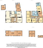 Colour floorplan ...