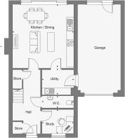 Dandara - Birch Park - The Cambridge, Home 17 floorplan