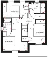 Eckington first floor plan at The Orchards