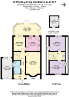 Floor Plan - 29 Ffordd-y-Graig, Llanddulas LL22 8L