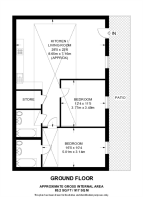 Floorplan area for info only, not for £/sq. ft valuation