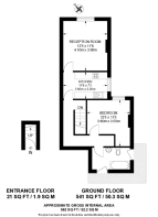 Floorplan area for info only, not for £/sq. ft valuation