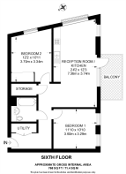 Floorplan area for info only, not for £/sq. ft valuation