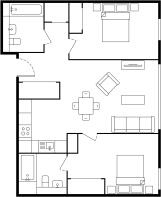 2-bed - 2B4P TYPE...