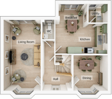Ground Floor 3D
