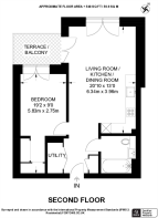 Floorplan area for info only, not for £/sq. ft valuation