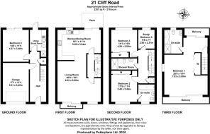 21 Cliff Road Floorplan