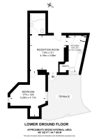 Floorplan area for info only, not for £/sq. ft valuation