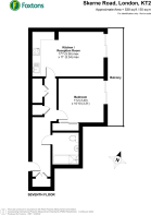 Floorplan area for info only, not for Â£/sq. ft valuation