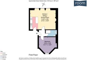 The Flat, 4 Beaufort East, Bath, BA1 6QD - FP.jpg