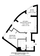 Floorplan area for info only, not for £/sq. ft valuation