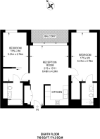 Floorplan area for info only, not for £/sq. ft valuation