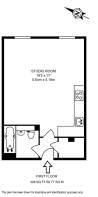 Floorplan area for info only, not for £/sq. ft valuation