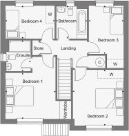 Dandara - Prior's Edge - The Goodwood, Home 18 floorplan