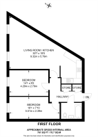 Floorplan area for info only, not for £/sq. ft valuation